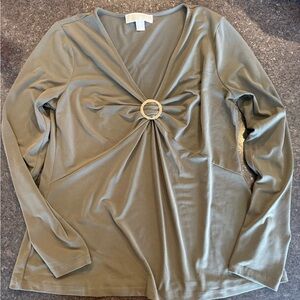 Michael kors Olive Ring Detail Blouse